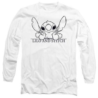 Lilo & Stitch Lilo and Stitch Sketch Langarm T-Shirt  