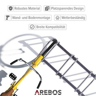 Arebos  Fahrradständer Aufstellständer Radständer Fahrradhalter Fahrrad Garage 