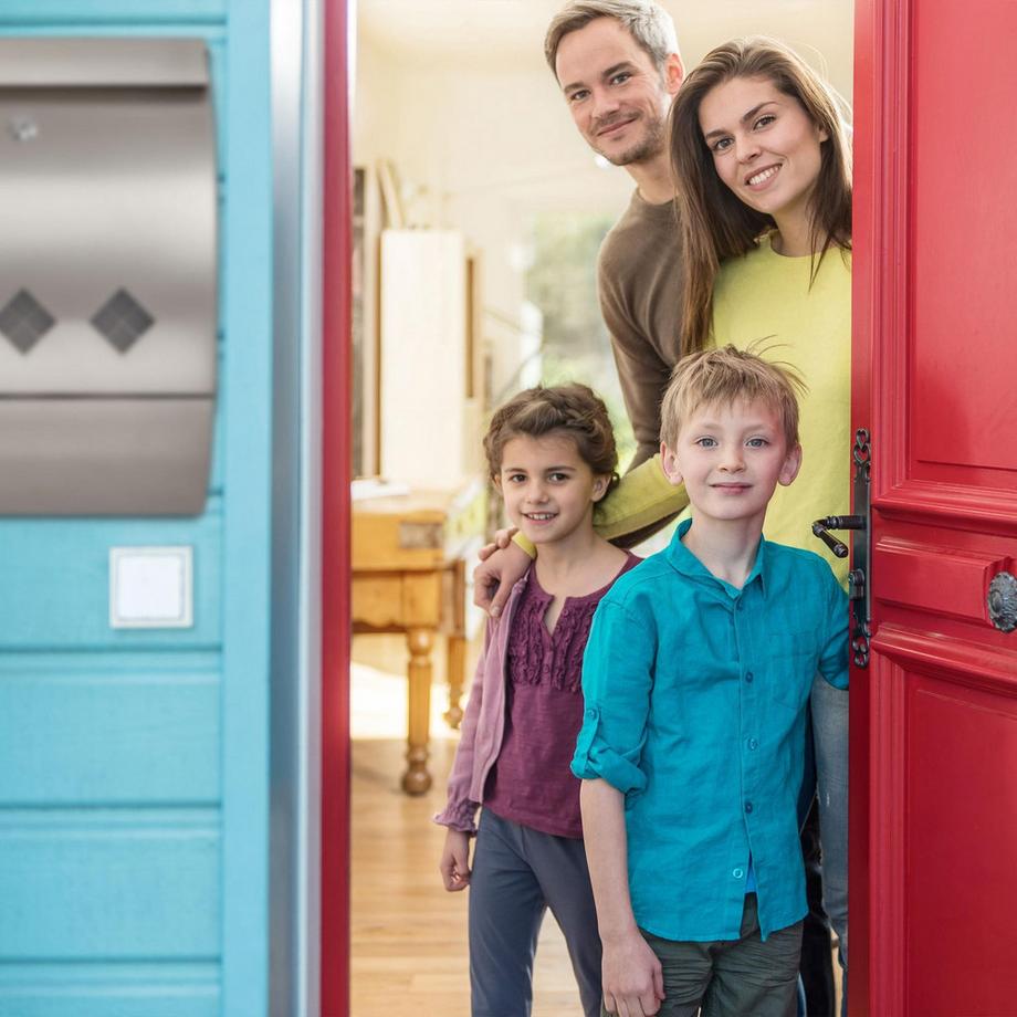 Northix  Briefkasten mit Zeitungsfach 