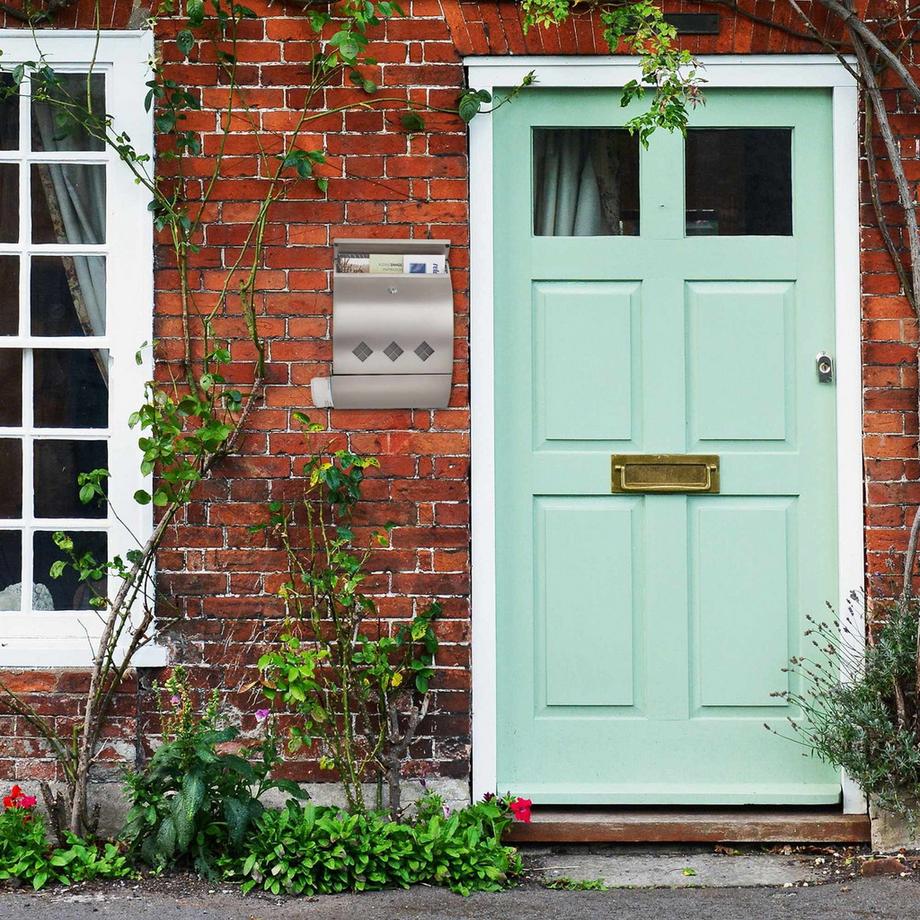 Northix  Briefkasten mit Zeitungsfach 
