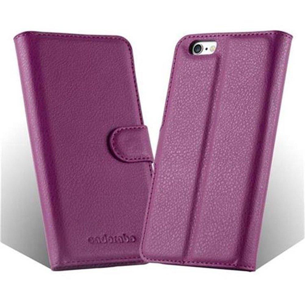 Cadorabo  Housse compatible avec Apple iPhone 6 / 6S - Coque de protection avec fermeture magnétique, fonction de support et compartiment pour carte 