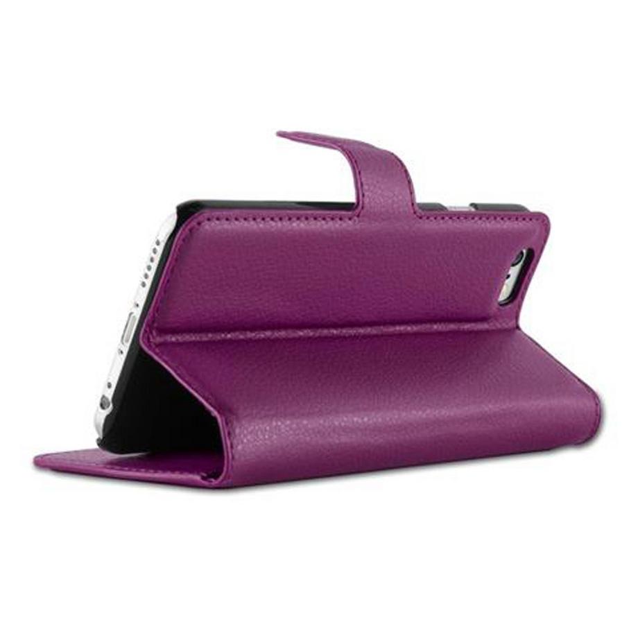 Cadorabo  Hülle für Apple iPhone 6  6S Standfunktion, Kartenfach 