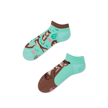 Otter Stories Sneakersocks - Many Mornings