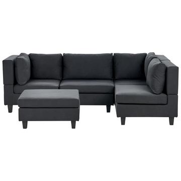 Ecksofa mit Ottomane aus Polyester Modern UNSTAD