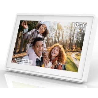 DENVER  Denver PFF-725W cornice per foto digitali Bianco 17,8 cm (7") Touch screen Wi-Fi 