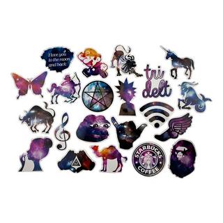 Gameloot 36x Aufkleber - Galaxie  