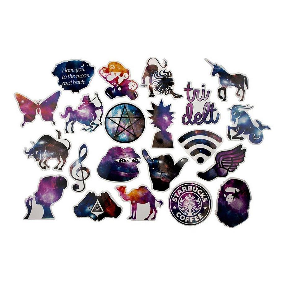 Gameloot 36x Aufkleber - Galaxie  