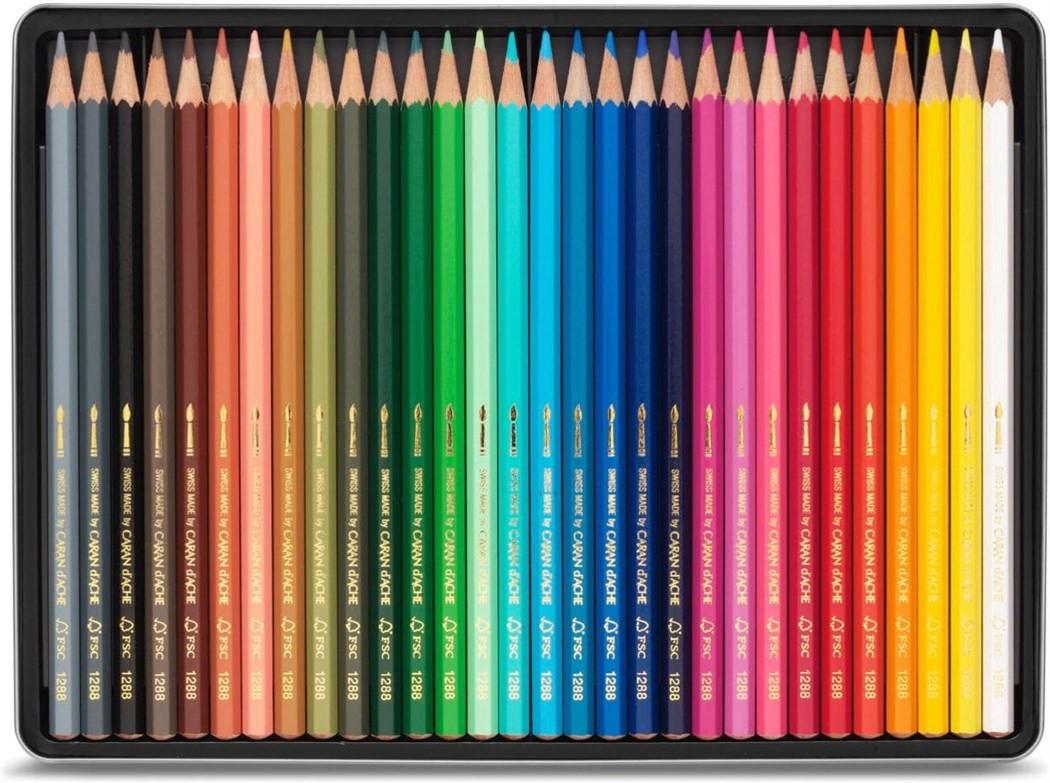 Caran d'Ache  Fancolor 30 Farbstifte für werdende Künstler 
