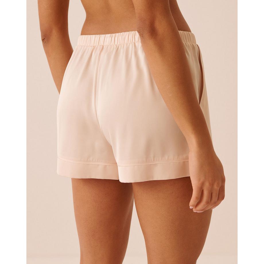 La Vie En Rose Short en satin  