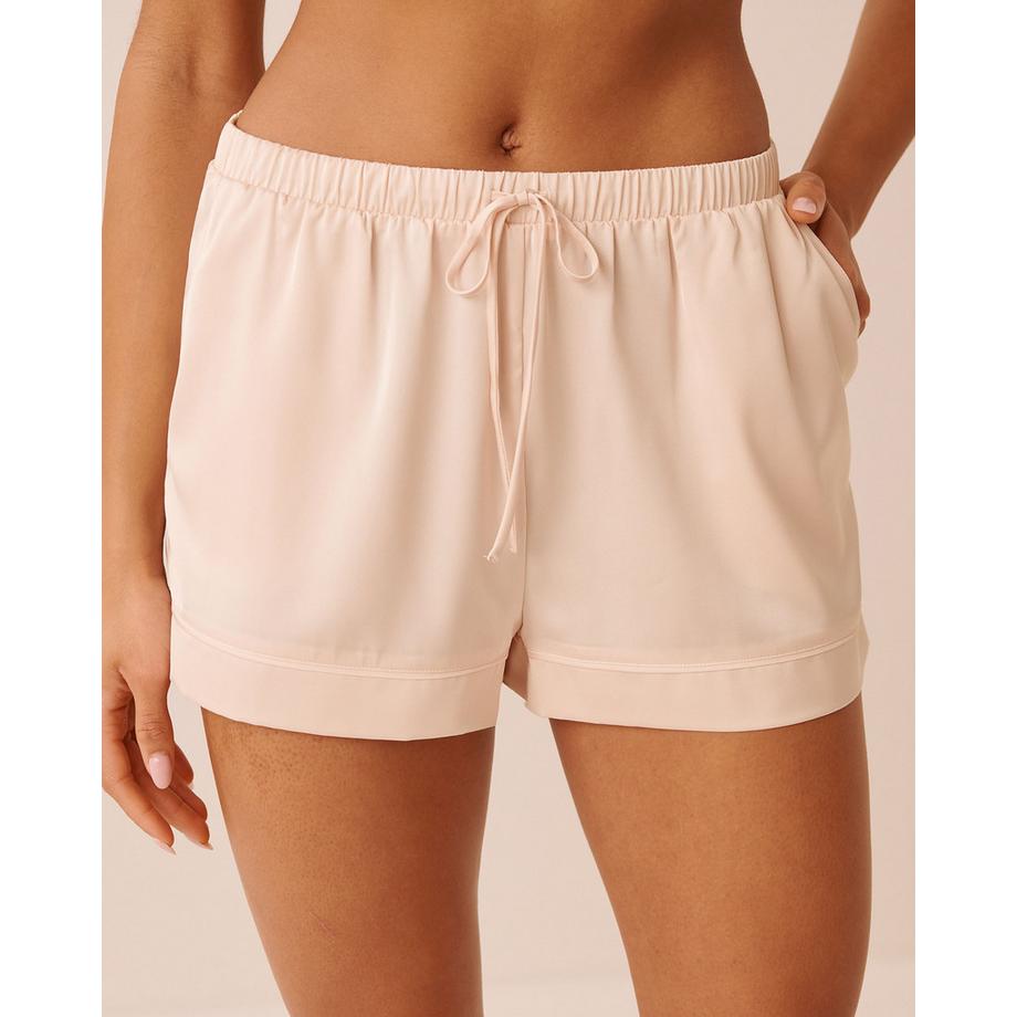 Short en satin