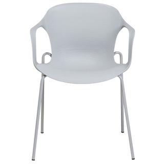 Beliani Esszimmerstuhl 2er Set aus Kunststoff Modern ELBERT  