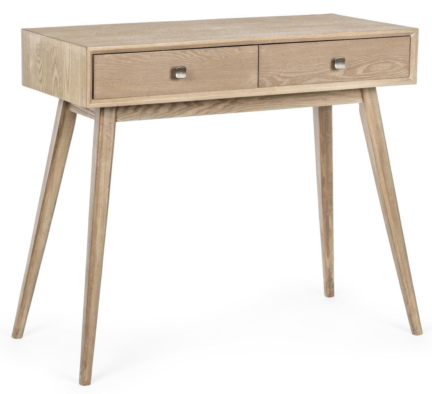 mutoni Table console Alannis avec 2 tiroirs  