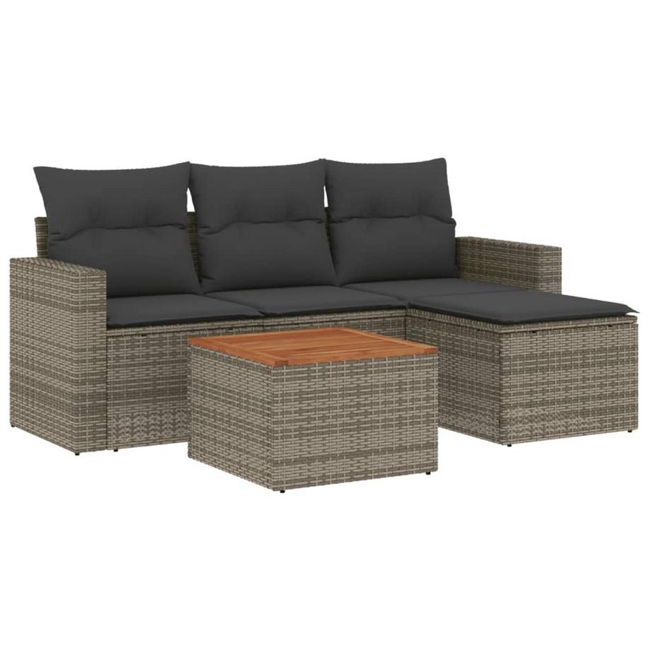 Garten sofagarnitur poly-rattan