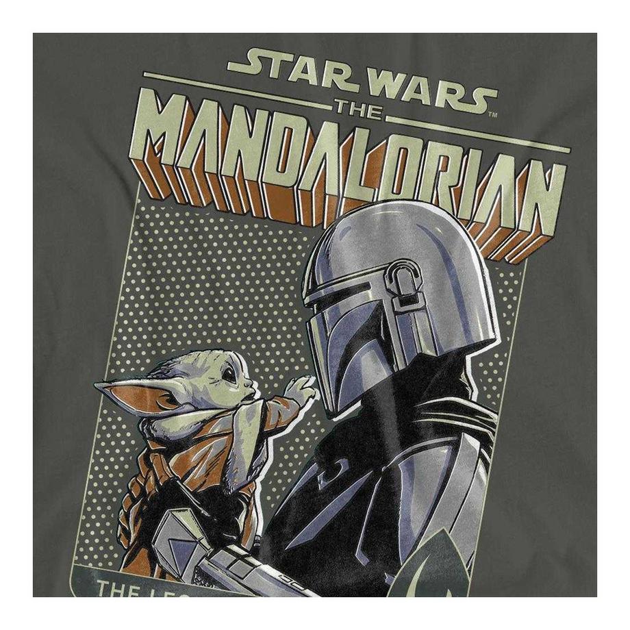 Star Wars: The Mandalorian  T-ShirtMotif Grogu Legend Continues 