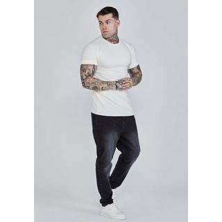Sik Silk T-Shirt Roll Sleeve Vestibilità Muscle Fit  