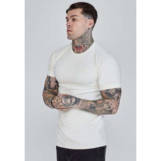 Sik Silk T-Shirt Roll Sleeve Vestibilità Muscle Fit  