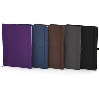 Oxford OXFORD Gebundenes Buch B5 100735215 liniert, 90g, ass. 80 Blatt  