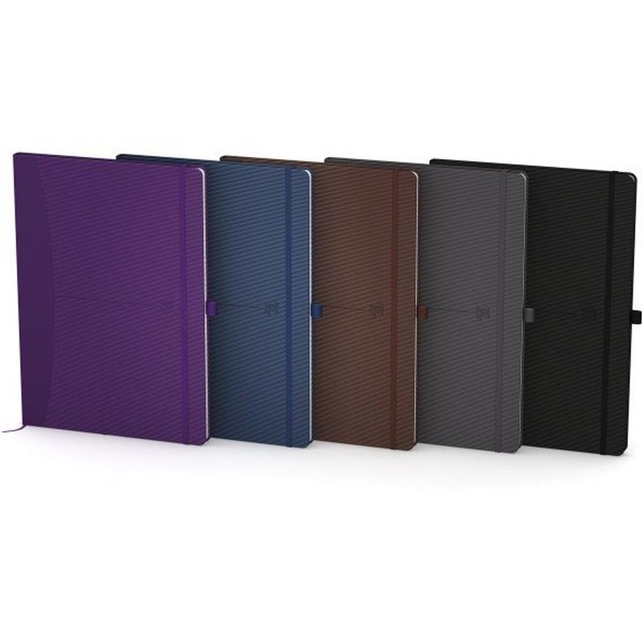 Oxford OXFORD Gebundenes Buch B5 100735215 liniert, 90g, ass. 80 Blatt  