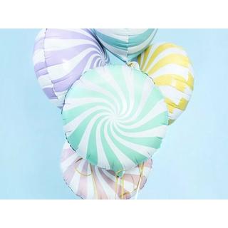 PartyDeco  Lila Yummy Candy Folienluftballon 