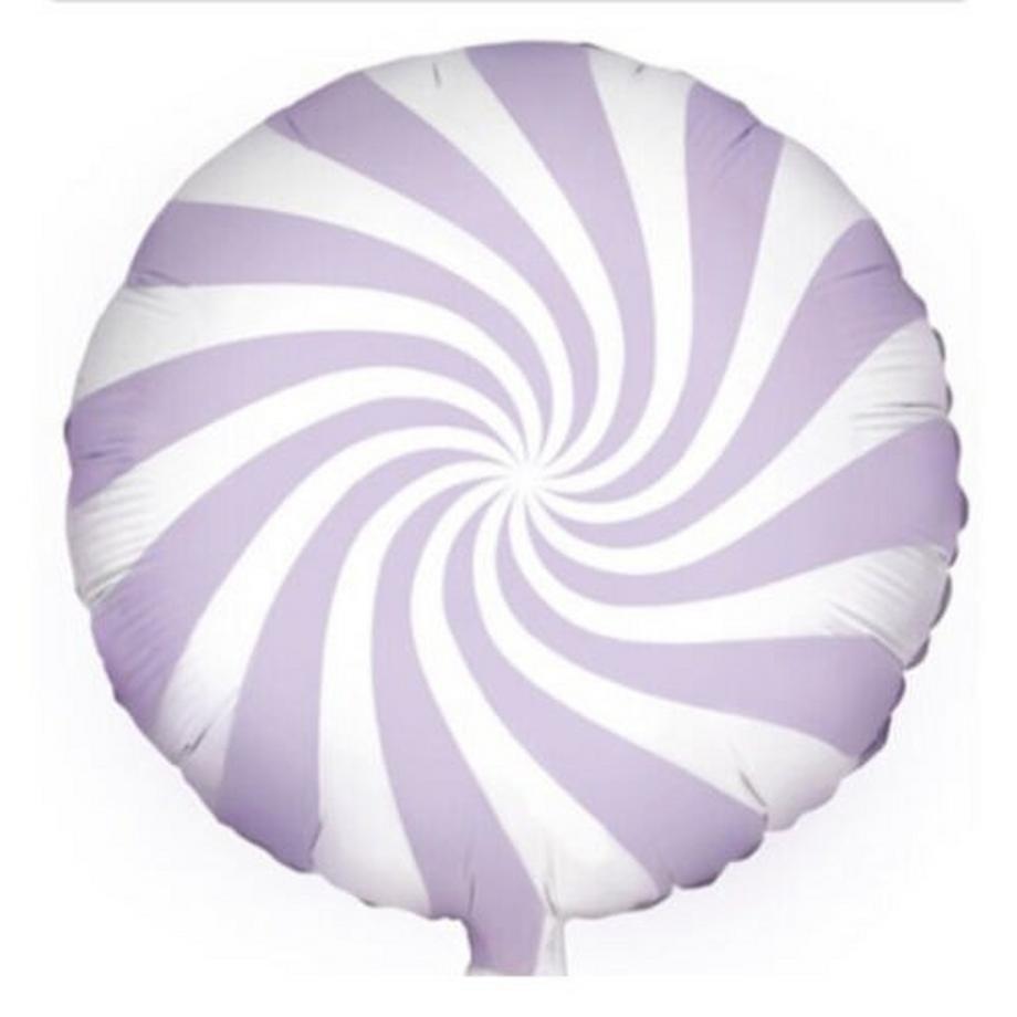 PartyDeco  Ballon Alu Yummy Candy Lilas 