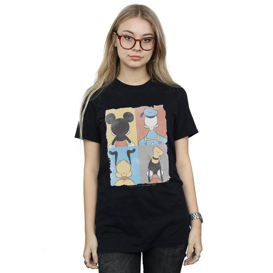Disney Four Backs T-Shirt Stampata  