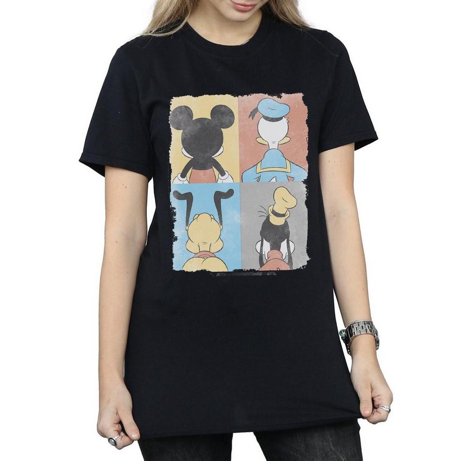 Disney Four Backs T-Shirt Stampata  