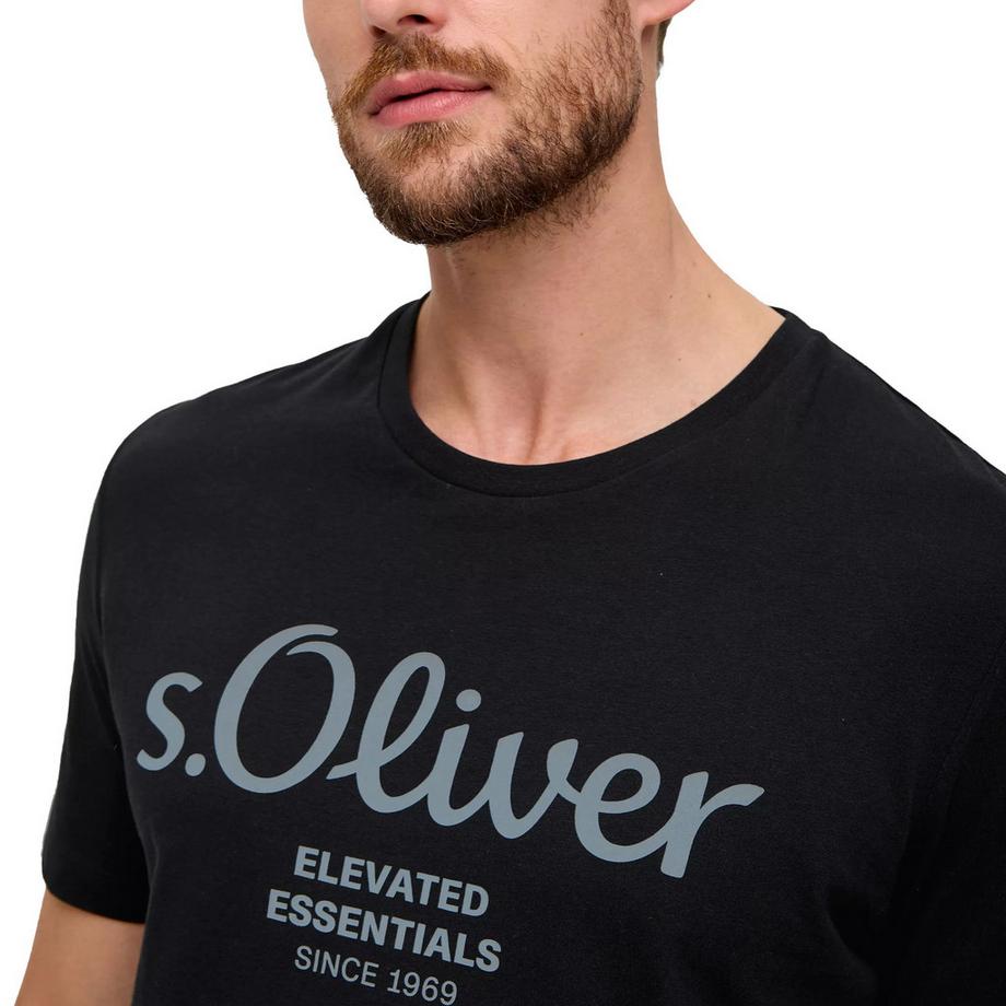 s. Oliver T-Shirt Logo Confezione da 1  