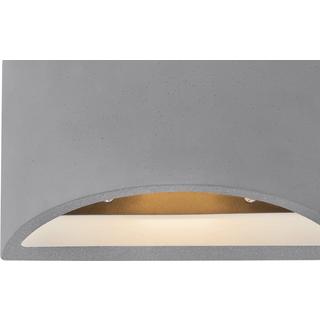 mutoni Applique Timo gris béton 1xG9  