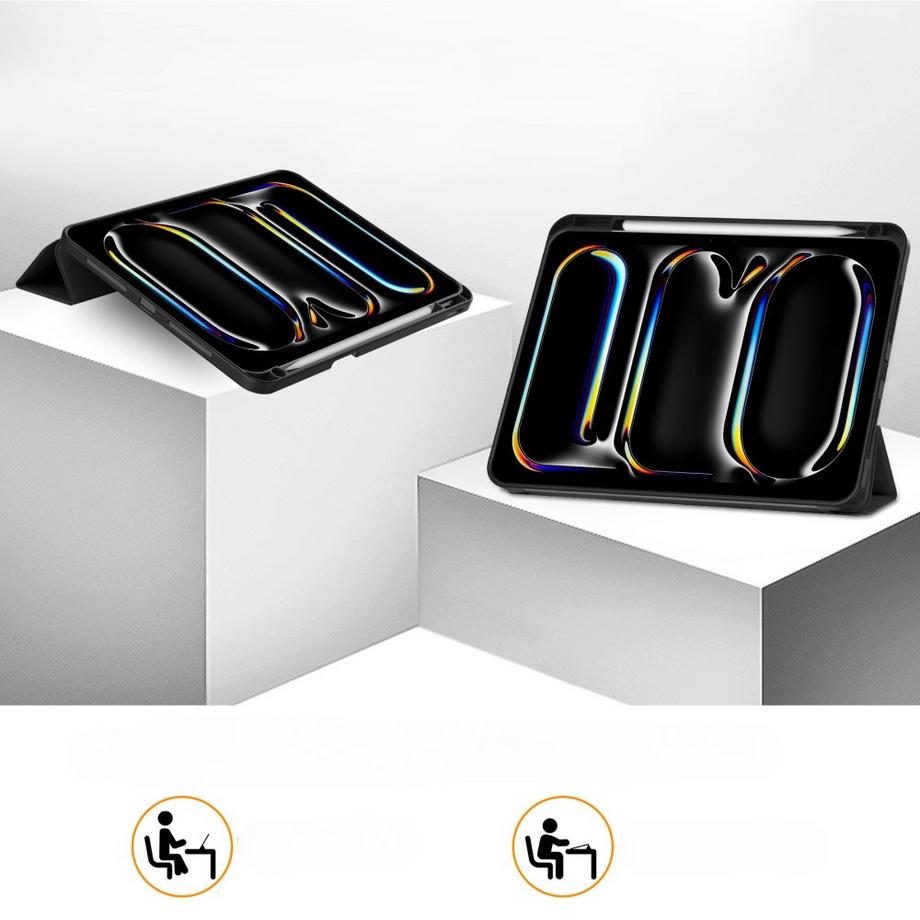 Cover-Discount  iPad Pro 11 2024 - Smart Case Pencil Halter 