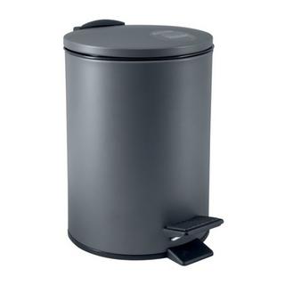 spirella Poubelle à pédale Acier ADELAR 3L Gris Mat  