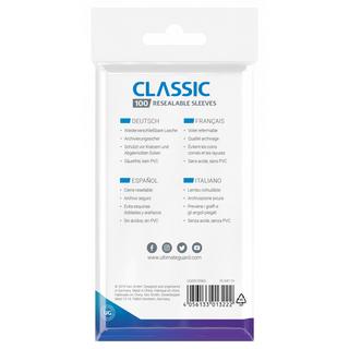 Ultimate Guard  ULTIMATE GUARD Classic Sleeves Resealable Protège-carte 