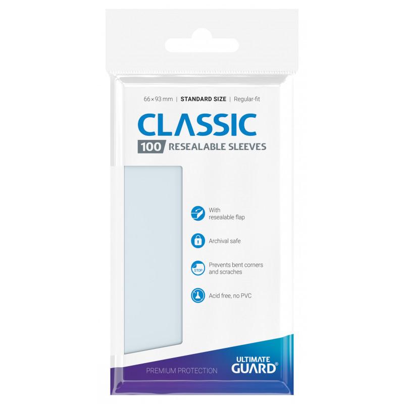 Ultimate Guard  ULTIMATE GUARD Classic Sleeves Resealable Protège-carte 