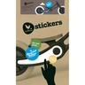 Wishbonebike  Sticker Pack- für Recycling bike Space, WISHBONE 