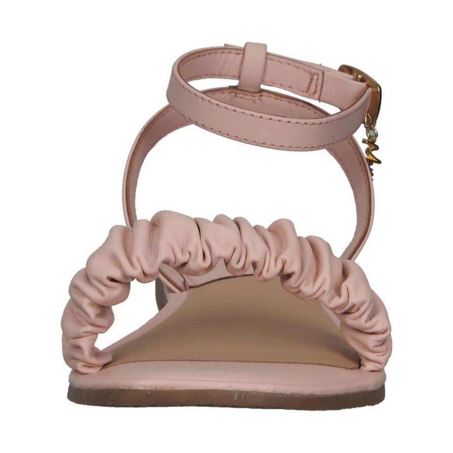 MEXX Sandalen mit gerafftem Riemen und Knöchelriemen  