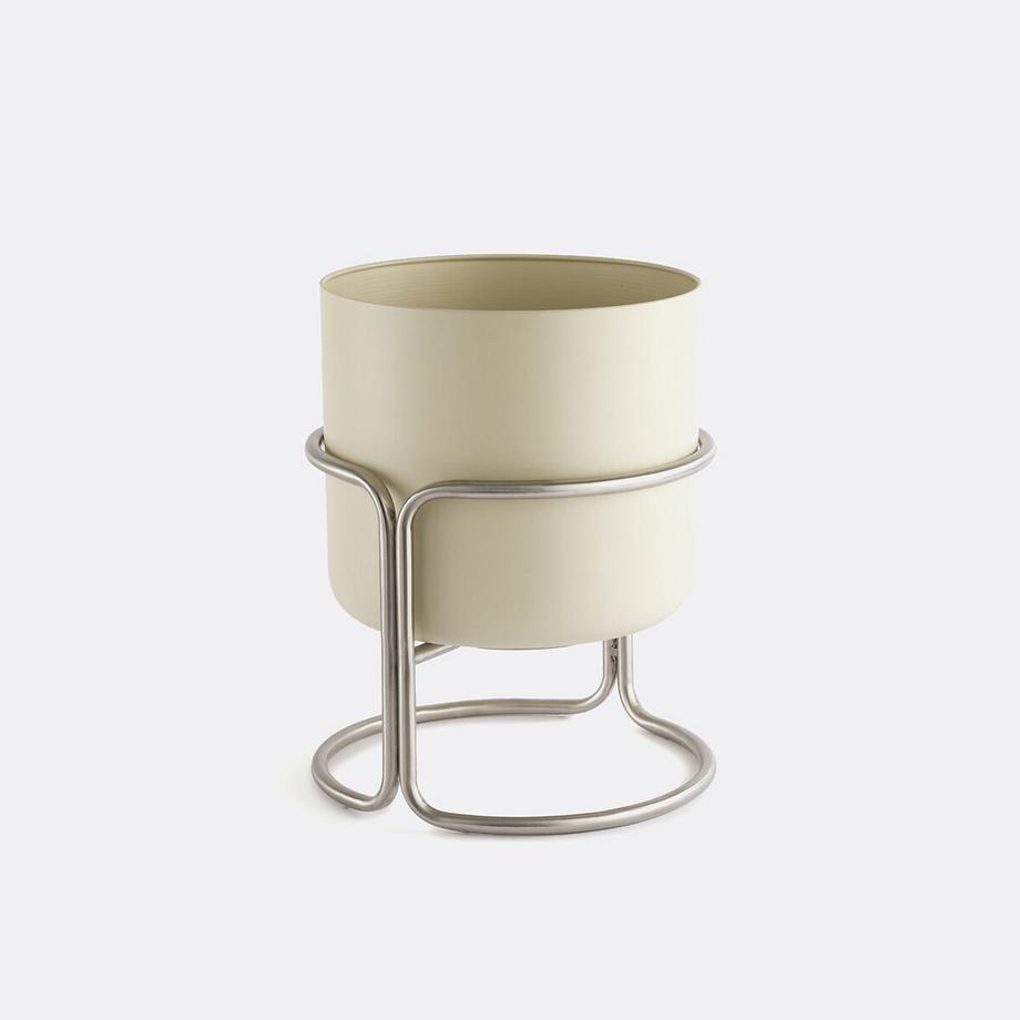 Cache-pot sur pied en métal fer Ø37