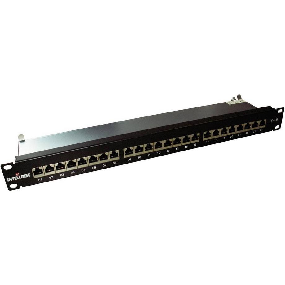 Intellinet  24 Port Cat 6 Patchpanel, geschirmt 