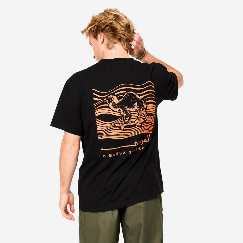 DECATHLON  Kurzarmshirt  weiter Schnitt Baumwolle 