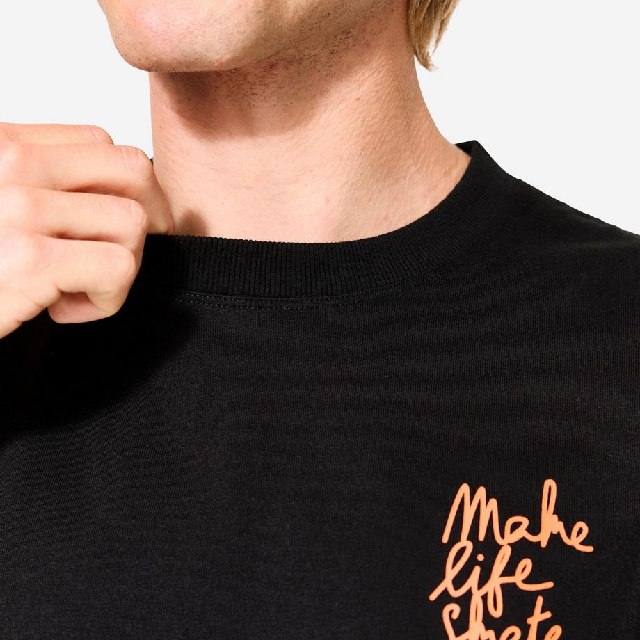 DECATHLON  Kurzarmshirt  weiter Schnitt Baumwolle 