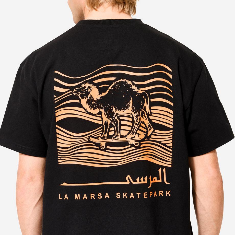 DECATHLON  Kurzarmshirt  weiter Schnitt Baumwolle 