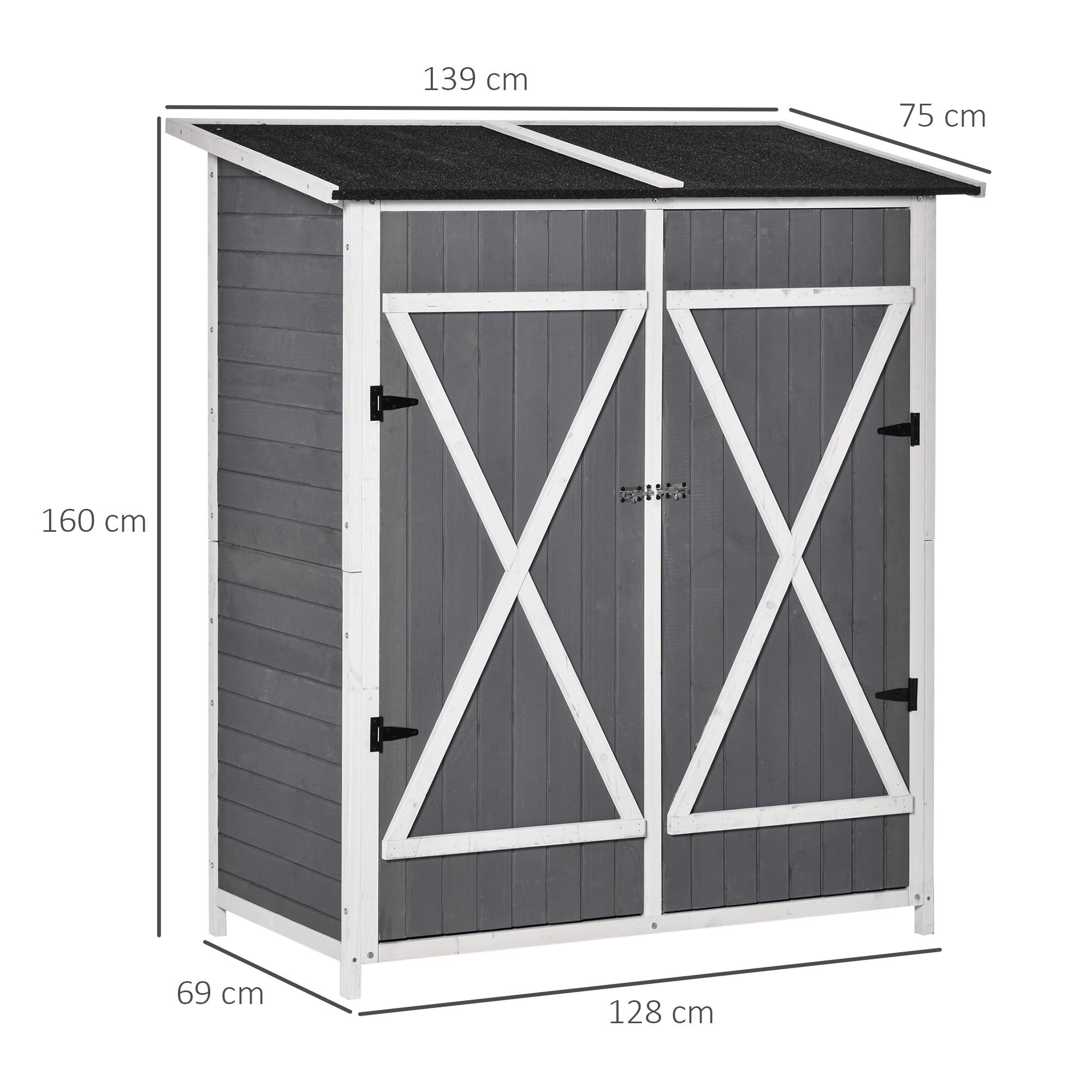 Outsunny Armoire de jardin  