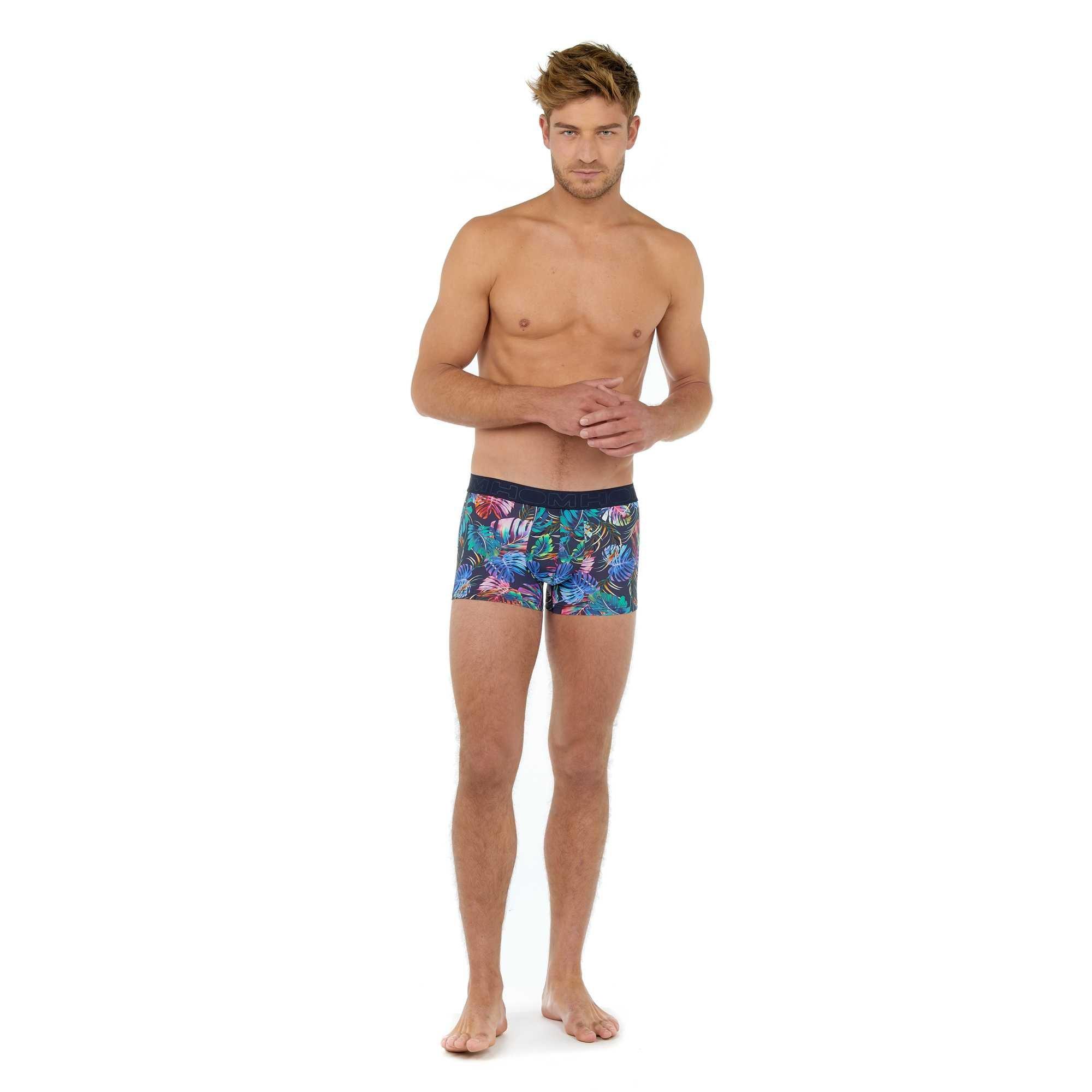 HOM Boxer Stampa Tropicale  