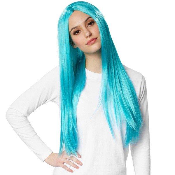 Tectake  Perruque cheveux longs lisses 