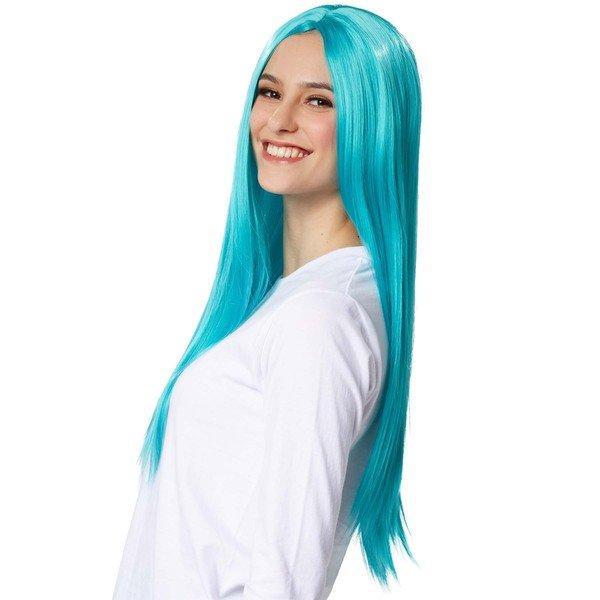 Tectake  Perruque cheveux longs lisses 