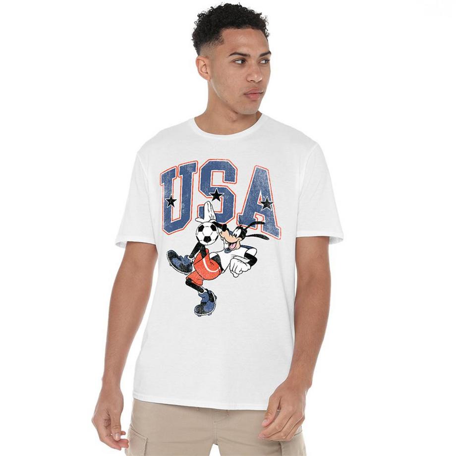 Disney  Usa Maglietta Pippo Pallone 
