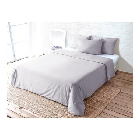 Living Home Uni Perkal Taie de duvet  