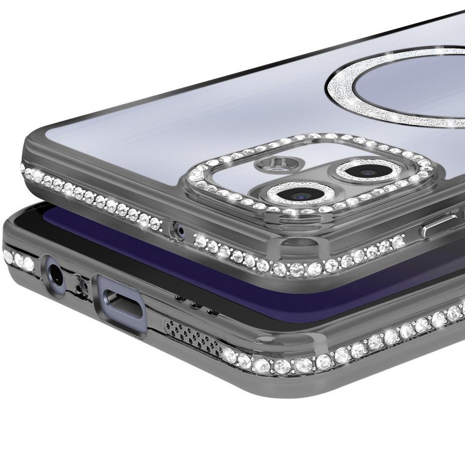 Avizar  Coque Strassé MagSafe pour Galaxy A07 