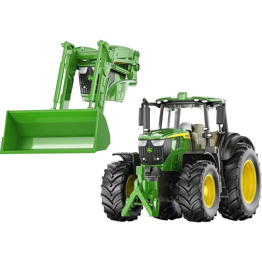siku  John Deere mit abnehmbarem Frontloader 
