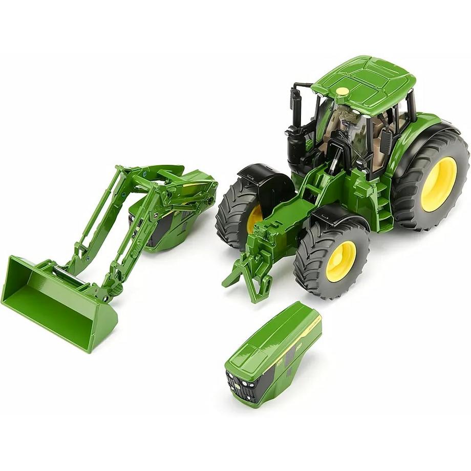 siku  John Deere mit abnehmbarem Frontloader 