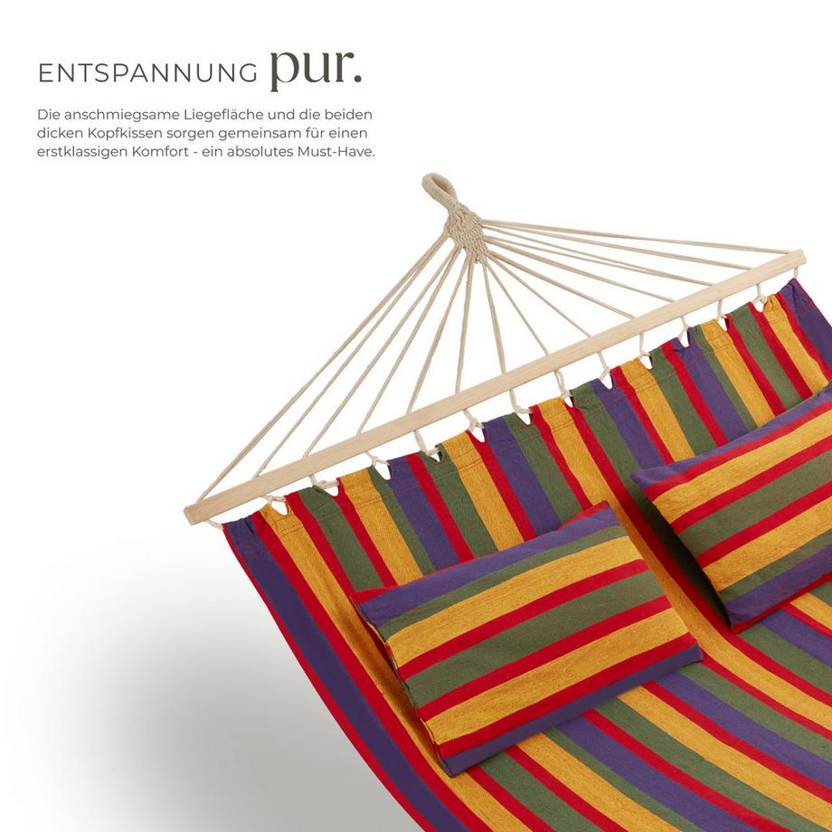 Tectake Amaca Eden con bastoni, per 2 persone  