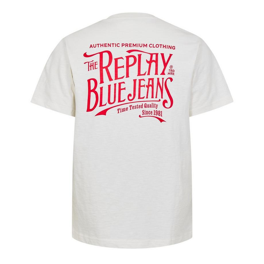REPLAY  Back Jeans Maglietta Logo 